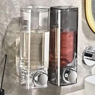Hộp Đựng Nước Rửa Tay dán tường trong suốt phong cách châu âu sang trọng>FREESHIP<Dụng cụ đựng nước rửa tay