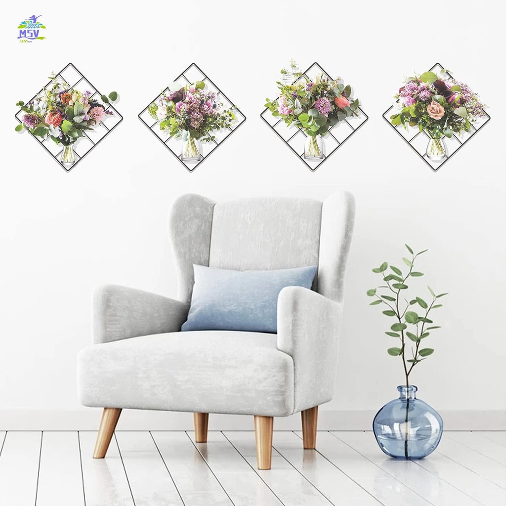 Trang chủ Lưới Sắt Hoa Tường Bức Tranh Tường Tủ Lạnh Độc Đáo Miếng Dán Nhà Bếp Giấy Dán Tường Cho Phòng Ngủ Học Lối Vào Hành Lang