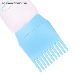 [Mới] Chai bôi 170ml Chai dầu gội làm tóc Chai nhuộm tóc Chai có thể đổ lại Dụng cụ tạo kiểu tóc nhuộm tóc.