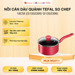 Nồi cán dài quánh Tefal So Chef 18cm (G1352395/ G1352396) - Hàng chính hãng
