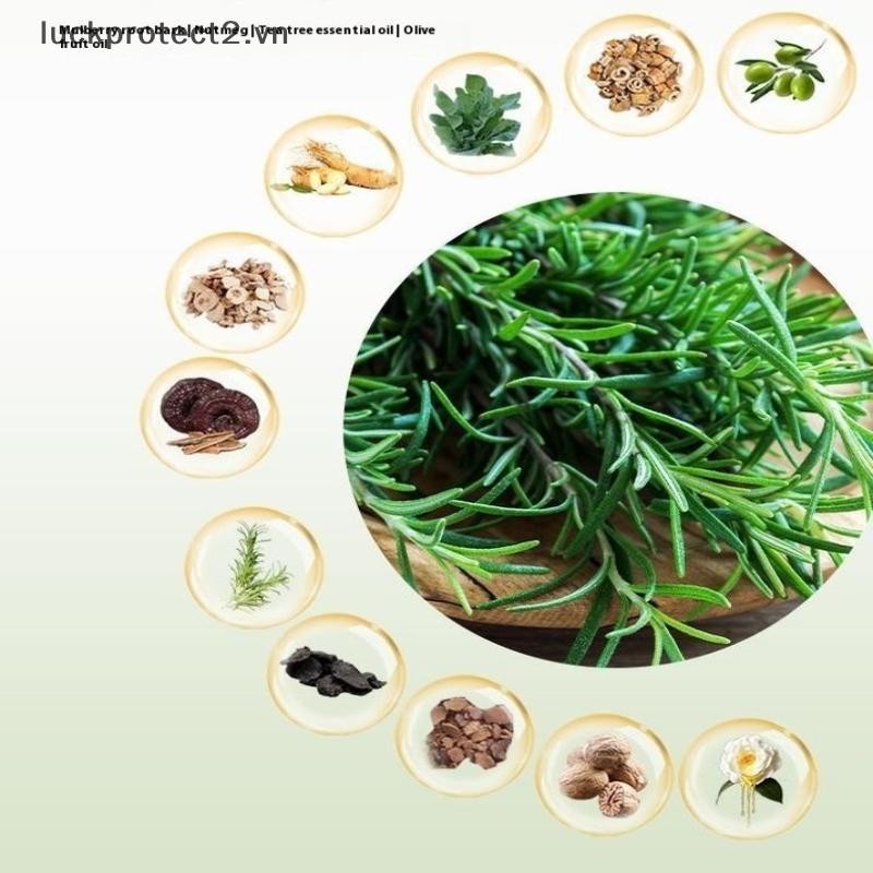 # luckpro # 120g Xà phòng dầu gội cỏ Usman Làm mới và xả xà phòng thủ công đa giác khỏe mạnh Multiflorum.