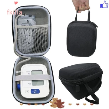 Túi theo dõi huyết áp FKILLA, Túi lưu trữ đo chiều dung tích cao di động, EVA cứng không thấm nước Bố trí hợp lý Túi theo dõi cánh tay trên cho huyết áp Omron