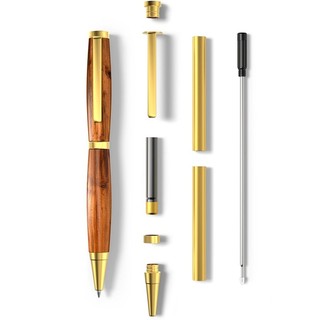 Bộ bút xoắn cao cấp 10 gói Bộ bút cho Woodturning Slimline Bút tiện dụng cho đồ dùng tiện DIY