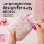 Ví đựng tiền xu Mini OLVIDO, Túi đựng khăn ăn vệ sinh vuông đa chức năng, Túi đựng son môi dung tích lớn di động