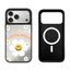 Gương Từ Tính Sọc Mặt Cười Hoa Ốp Lưng Điện Thoại IPhone 17 16 15 14 Plus 13 12 Pro Max 11 17 Vỏ Không Khí Vỏ Bảo Vệ Chống Sốc