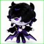 PS1 Cookie Run: Kingdom Black Sapphire Cookie Plushie Game Merch Búp bê bông sang trọng dễ thương SP1