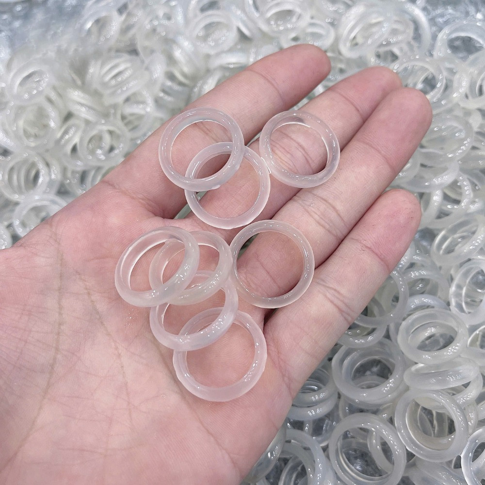 [𝐐𝐮à 𝐓ặ𝐧𝐠] Nhẫn Mã Não Bạch Nguyệt Quang trang sức thời trang  cao cấp bằng đá tự nhiên