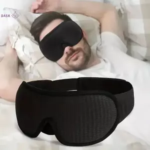 Mặt nạ mắt đường viền 3D – Thoáng khí & siêu thoải mái khi ngủ sâu | Áo nhẹ không áp lực trên mắt