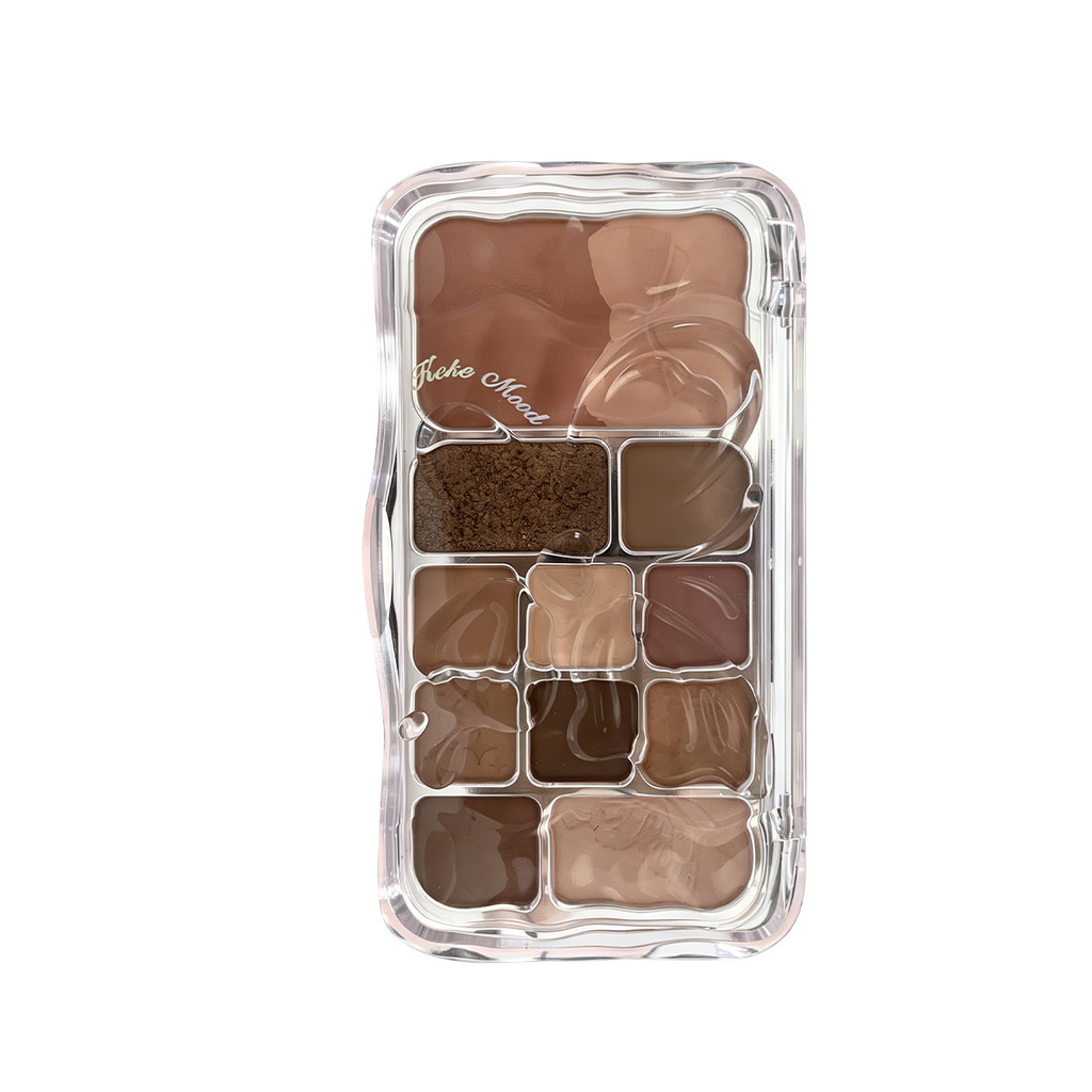 Kekemood [Palette mắt 12 màu] – Lì & nhũ, tone nhẹ, dễ phối, makeup hàng ngày, cho người mới