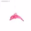 Dolphin Creative Crystal 4 Ống Kim Loại Chuông Gió Trang Trí Nhà MỚI