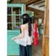 Milyfashion Sweet Polka Dot Print Xù Sling Mùa Hè Rời Phù Hợp Với Áo Y2K Phong Cách Mới Ba Lê Phong Cách VHLP