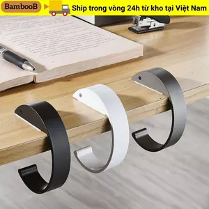 Giá đỡ ví BAMBOOB, Móc treo tường di động, Giá treo túi xách trang trí đa chức năng có thể tháo rời để bàn