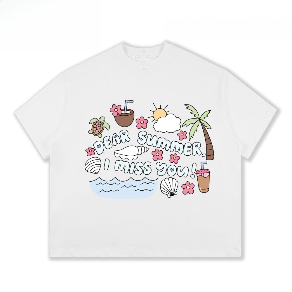 （Giao hàng 24h）Angela Áo thun form Boxy Angela "Summer vibe" unisex nam nữ tay ngắn cổ tròn cotton dày dặn mặc mát