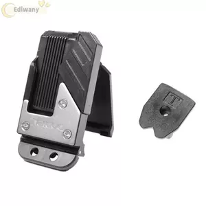 EDIWANY Khóa tháo nhanh, Giá đỡ đo băng đa năng ABS, Hợp kim nhôm Di động đính kèm nhanh Dụng cụ điện Clip Xưởng Sử dụng