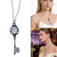 SUIT Phong Cách Gothic Lấy Cảm Hứng Từ Đá Đen Trắng Đầu Lâu Móc Khóa Cổ Vòng Cổ Hoàn Hảo Cho Các Bữa Tiệc Và Buổi Hòa Nhạc
