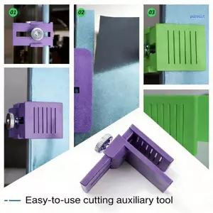 SUIT Nhựa Nội Thất Phim Công Cụ Cắt Tỉa Cạnh Cắt Mẫu Dụng Cụ Tấm Hướng Dẫn Nhỏ Cho Hiệu Suất Dài Hạn