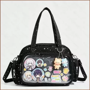 SQ11 Nhật Bản Trong Suốt Thời Trang Manga Triển Lãm Itabag Nữ Sinh Lớp Đi Lại Túi Đeo Vai