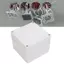 Belleshopp Hộp nối belleshopp 4,72 x 3,54in Dự án Vỏ nhựa ABS điện IP65 cho thiết bị điện tử ngoài trời