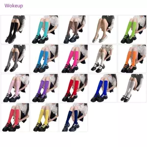 Woke Kẹo Vớ Ống Tất Nhung Bê Tất Coofrul Đầu Gối Cho Halloween Cosplay