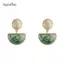 AqToCna 1 Đơn Giản Retro Thanh Lịch Hình Học Tòn Ten Bông Tai Dành Cho Nữ Cô Gái Thời Trang Hợp Thời Trang Giọt Nước Phụ Kiện Trang Sức Quà Tặng AqToCna