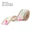 FANSIN 1 Chiếc Ruy Băng Đá Pha Lê, Cuộn Lưới Quấn Lưới Chiều Rộng 2.5cm, Tôn Trang Chiều Dài 50cm Dây Xích Kim Cương Giả Viền Phụ Kiện Thủ Công DIY