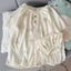 Đồ Ngủ Cotton Đám Mây Ngắn Tay Mùa Hè Kiểu Nóng