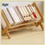 Kệ sách để bàn B & N Nhà Phòng khách Trang trí nhỏ Kệ trang trí bằng tre để bàn Kệ đựng sách nhiều kệ.