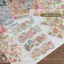 Sticker Dán Móng Tay Họa Tiết Hoa Sơn Dầu Monet Khô Cực Mỏng Phụ Kiện Trang Trí Nail Ẩn Hoa Cúc Trăng Khuyết Cao Cấp
