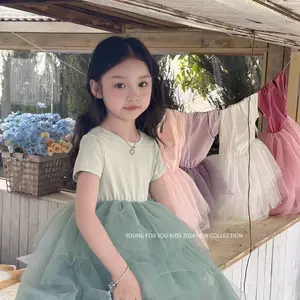 Váy công chúa phong cách phương Tây cho bé gái (90-140)