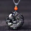 Mặt dây chuyền vòng cổ Obsidian Pixiu thời trang tinh tế