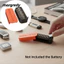 MARGREDY CR2032 Lưu trữ pin, Bộ sắp xếp pin thiết kế chống sốc in hình, Lưu trữ du lịch 12 chiếc Giá đỡ pin dung lượng Sử dụng tại nhà