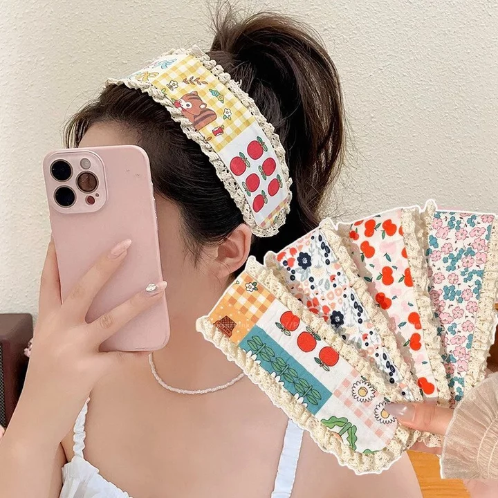 Dây buộc tóc Velcro sắp xếp kẹp cô gái xoăn cho gọn gàng kiểu Pháp retro 1PC