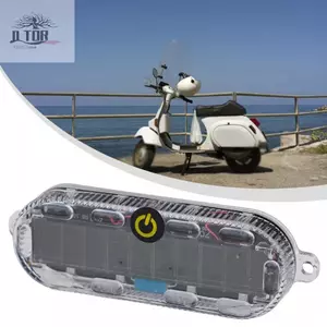 Đồ dùng xe máy điện IP Hiệu suất chống nước Xe năng lượng mặt trời màu xanh nhạt