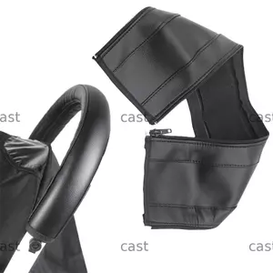 CAST Vỏ Bảo Vệ Da PU Tay Cầm Có Xe Đẩy Cho Bé Tay Cầm Xe Đẩy Cho Bé Tay Cầm