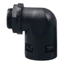 Ống sóng bằng nhựa Nylon chống nước Khớp nối nhanh 90 độ Khuỷu tay AD13 / 15.8 / 21.2 / 34.5 OPBL