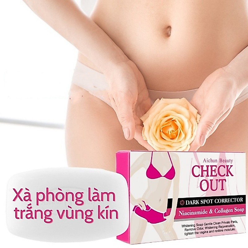 Xà Phòng Xóa Thâm Vùng Kín, Hết Viêm, Dưỡng Trắng Hồng Và Sát Khuẩn Vệ Sinh Vùng Kín Tuyệt Vời 100g [CHE TÊN]