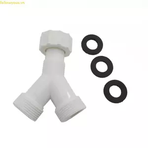 Fol White 3 4inch Đầu nối 3 chiều Đầu nối bộ chia hình chữ Y di động cho hộ gia đình