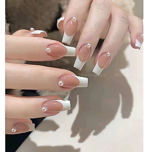 NAIL BOX THIẾT KẾ THẠCH MÓNG NUDE VẼ ĐÂU