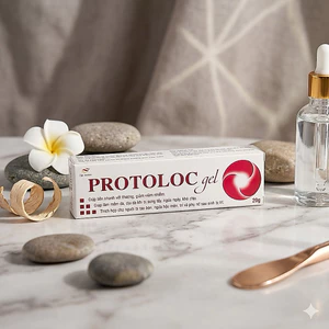 Gel bôi trĩ nội, ngoại Protoloc tuýp 20g Giga Đức