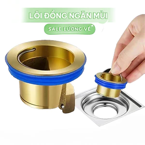 Nắp đậy cống thoát nước ngăn mùi, chống côn trùng bằng đồng,Van thoát nước một chiều cho sàn nhà bếp và nhà tắm