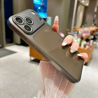 Chống trượt cạnh TPU sương mù trong suốt thích hợp cho vỏ điện thoại iPhone 17 Promax iPhone 16 / 15 / 14 / 13 / 12 / 11 Vỏ mềm mờ