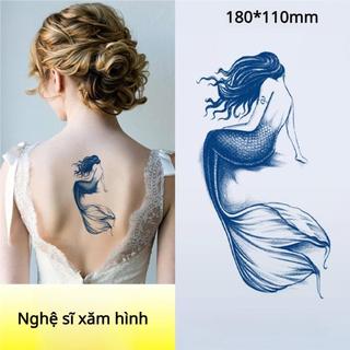 Hình Xăm tạm thời Hình Xăm Không Thấm Nước Sticker Phụ Nữ Hình Xăm Tay Thời Gian Giới Hạn 15 Ngày Tạm Thời Hình Xăm Chân