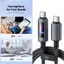 Cáp USB C phát sáng thời trang btsg Hỗ trợ giao hàng và cấu trúc chống biến chứng 100W