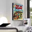 X-Men Siêu Anh Hùng retro Truyện Tranh Poster Không Khung Tranh Canvas Bắc Âu Tường Phòng Khách Trang Trí Nhà