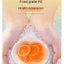 NORDICLIFE 100 chiếc bọc nhựa, Vỏ bọc thực phẩm dùng một lần miệng đàn hồi giữ tươi, Nắp thực phẩm đàn hồi Túi nhựa trắng cho rau quả