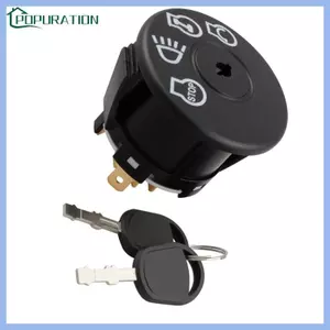 POP Lawn Mower Start Control Part 7 Pin với 2 phím Vỏ màu đen và chân kim loại để sửa chữa có khóa Chăm sóc thường ngày và phục vụ