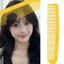 QEARY Lược Cực Lớn, Lược Tẩy Lông Thẳng Bằng Nhựa, Kích Thước Jumbo Hợp Thời Trang Nhanh Khô Ngộ nghĩnh Khổng Lồ Lược Cô Gái