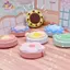 HFTOY Macarone Mini Tape Đo Băng Nhỏ Di Động Đo Bust Hông Eo Da Mềm Thước Di Động Có Thể Thu Vào Băng Tròn Đo Chiều Cao Trẻ Em Thước Centmeter ~