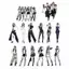 HT3 BABYMONSTER AHYEON Tấm Đứng RAMI CHIQUITA Acrylic Đứng Ký Hiệu Để Bàn Trang Trí TH3