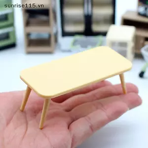 SSVN Nhà Búp Bê Lưới Không Gian Bàn Trà Mini Mô Hình Cảnh Micro DIY Phòng Khách Đồ Chơi Gia Đình Búp Bê Cô Gái Quà Tặng Phụ Kiện Nội Thất Nhà Búp Bê.